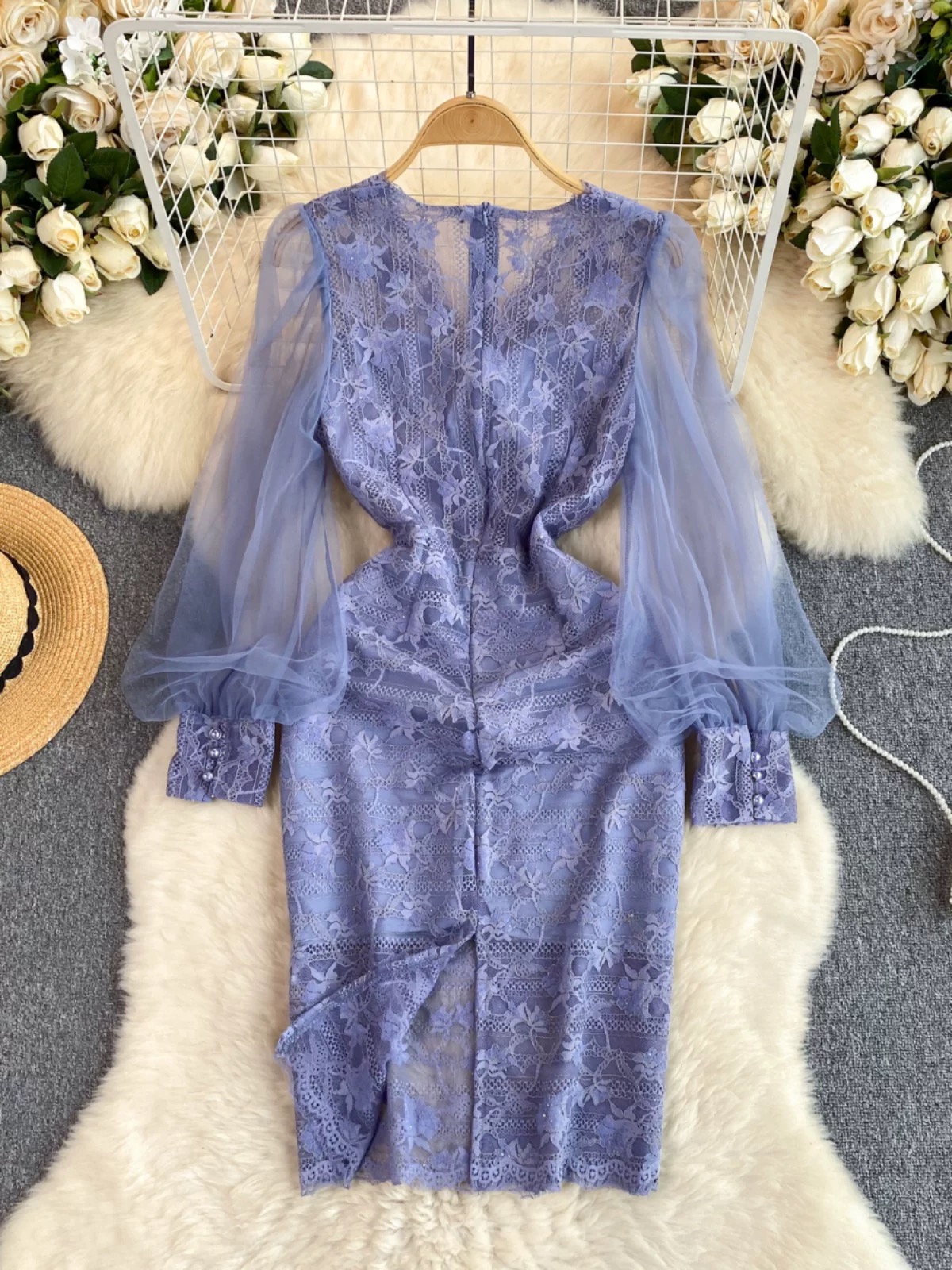 So formal lace dress FBC403 images